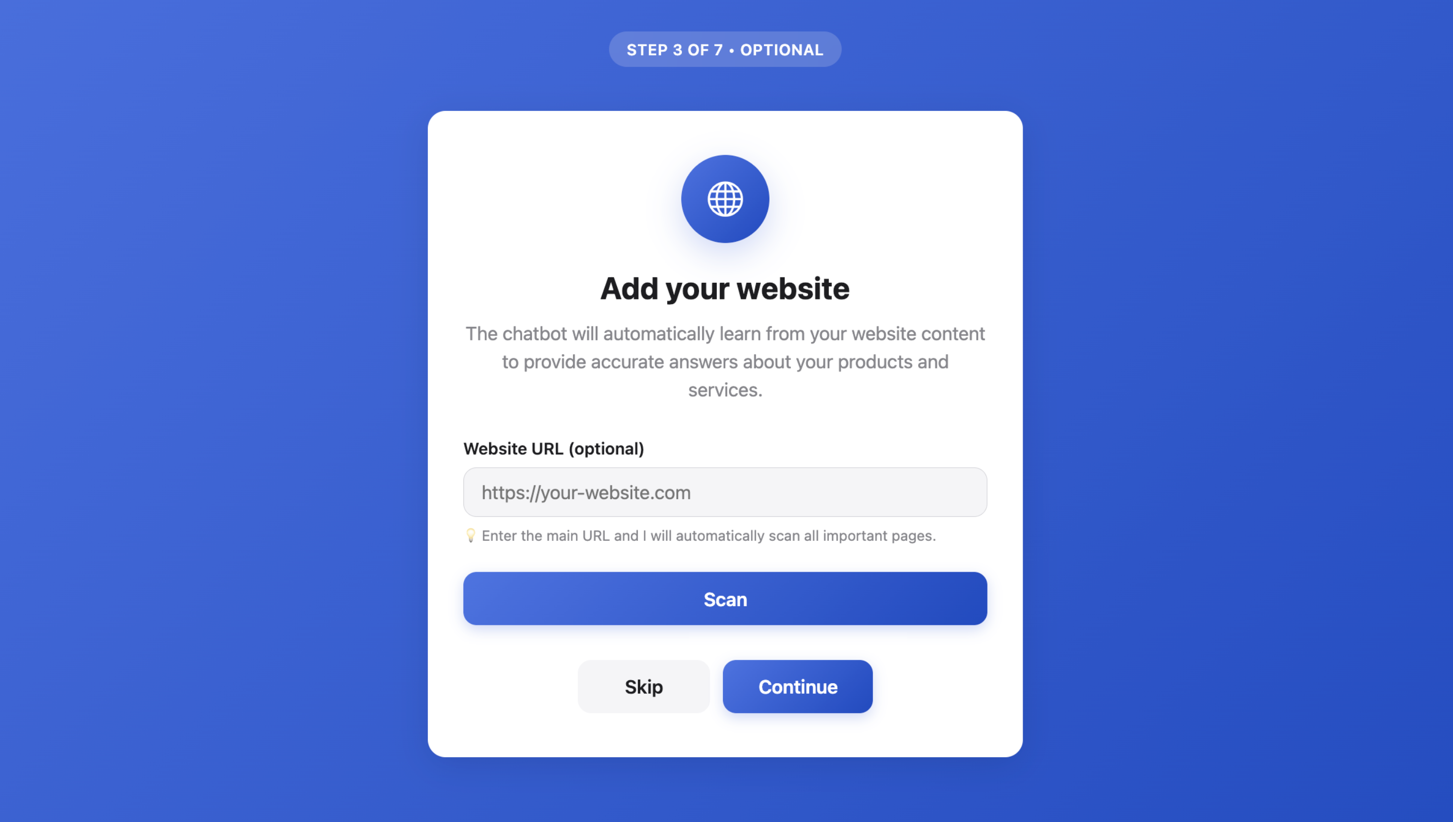 Додати сайт